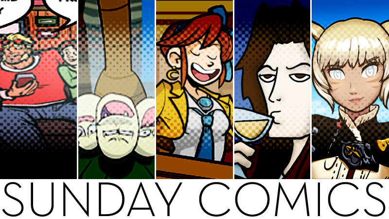 Illustration for article titled Sunday Comics: Go On, Drink It
