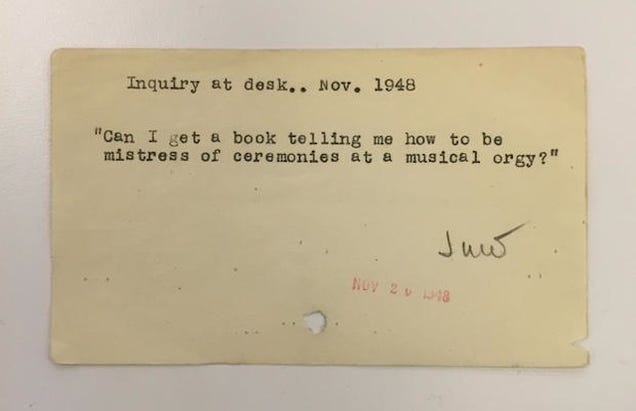 The Weirdest Questions People Asked Librarians Before The Internet