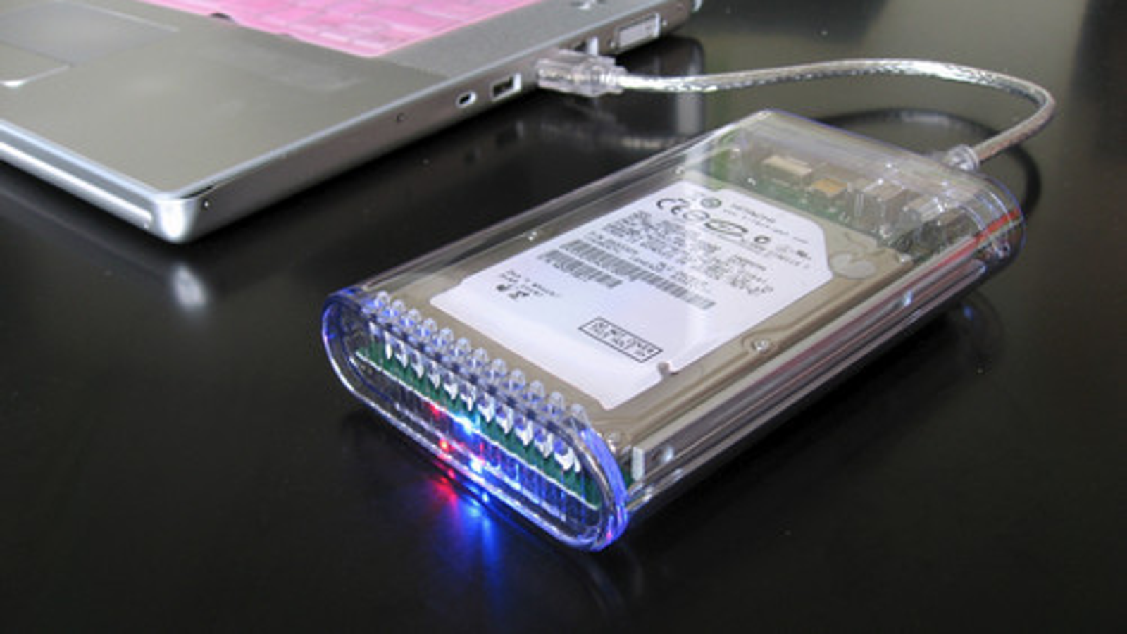should i store video files on a external hard drive vdmx5