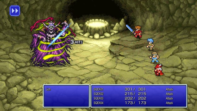 Final Fantasy 'Pixel Remasters' Cost A Bunch And Have Tiny, Tiny Text