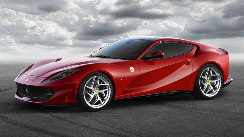 Illustration for article titled The New Ferrari 812 Superfast Has 790 Horsepower But What The Hell Is Happening