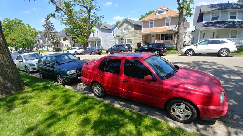 I even parked them by each other!