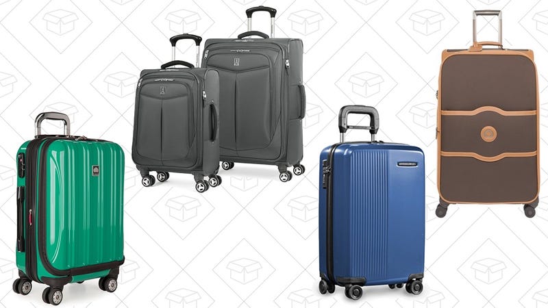 Prepare For Your Next Getaway With Amazon's Massive One-Day Luggage Sale