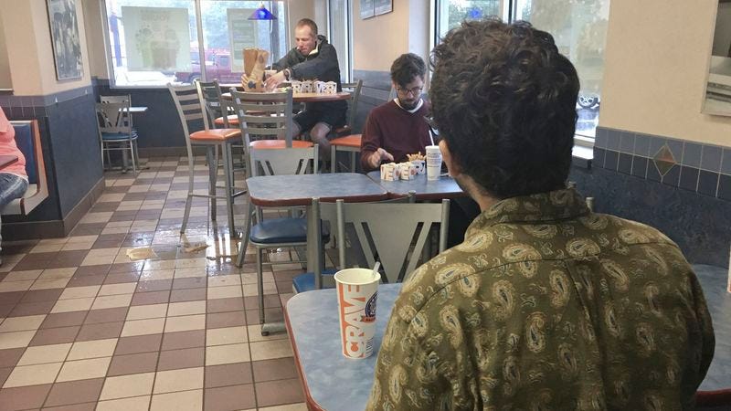 Illustration for article titled Report: No One At White Castle Wants To Make Friends
