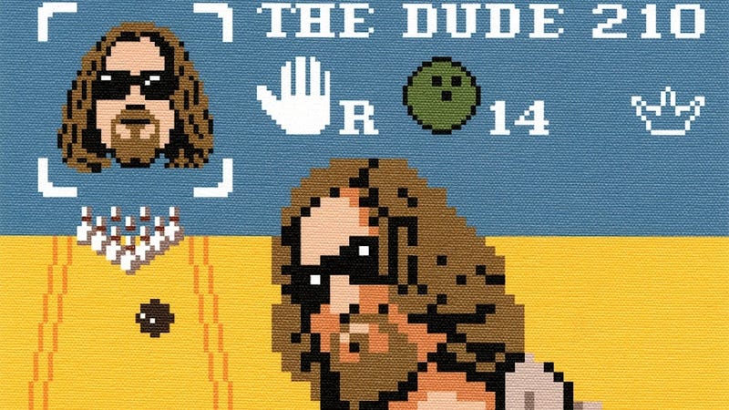 Illustration for article titled A Pixelated Big Lebowski Game Would Have You Play As 'The Dude' And It Would Be Awesome