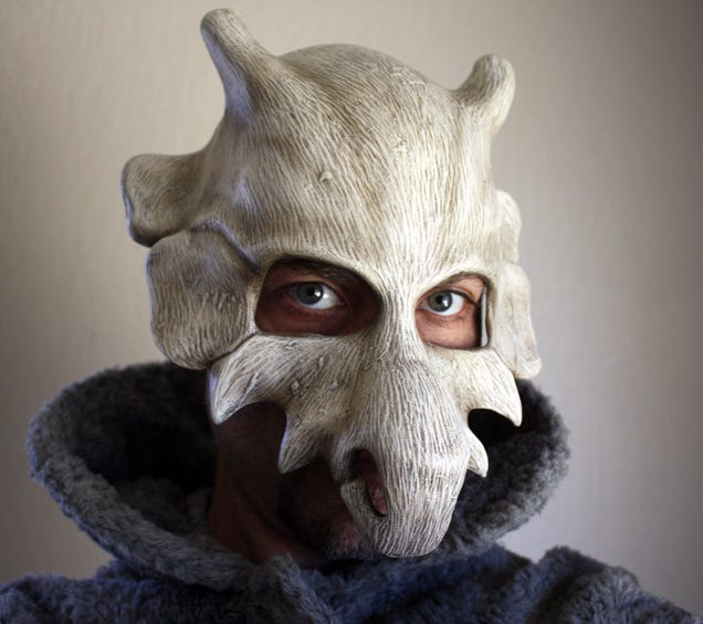 this fan made cubone mask is the freakiest02