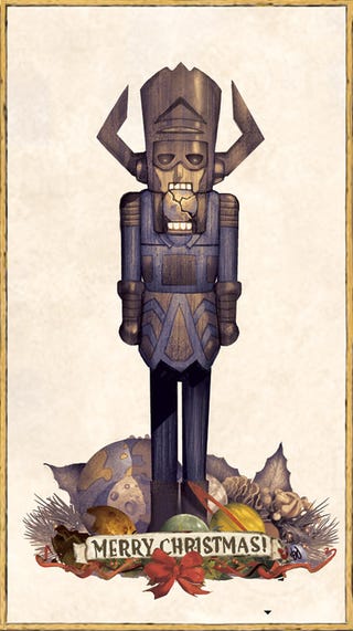 Illustration for article titled Oh, the world didn't end yesterday? Nutcracker Galactus will take care of that.