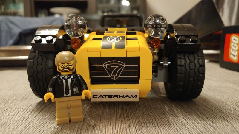 Illustration for article titled Thursday on the Thames: Lego Caterham 620R Review
