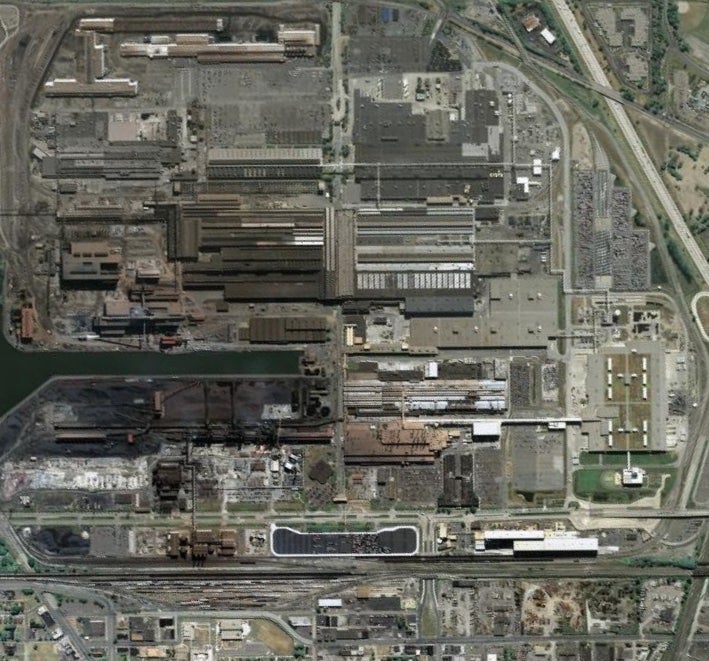 Ford river rouge plant map