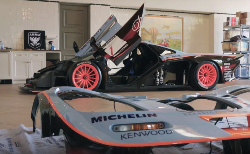 Why It Takes 138 Hours To Wash This Ultra-Rare McLaren F1 GTR Longtail