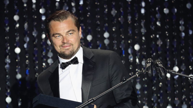What a charitable man. Image via Getty.