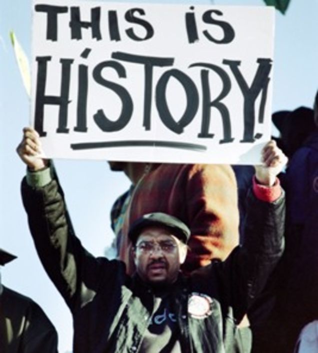 Illustration for article titled GALLERY: Looking Back on the Million Man March