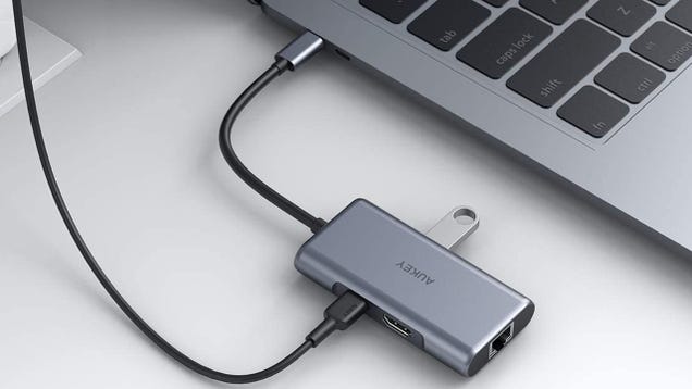 Aukey's 5-in-1 USB-C Hub is Down to $21