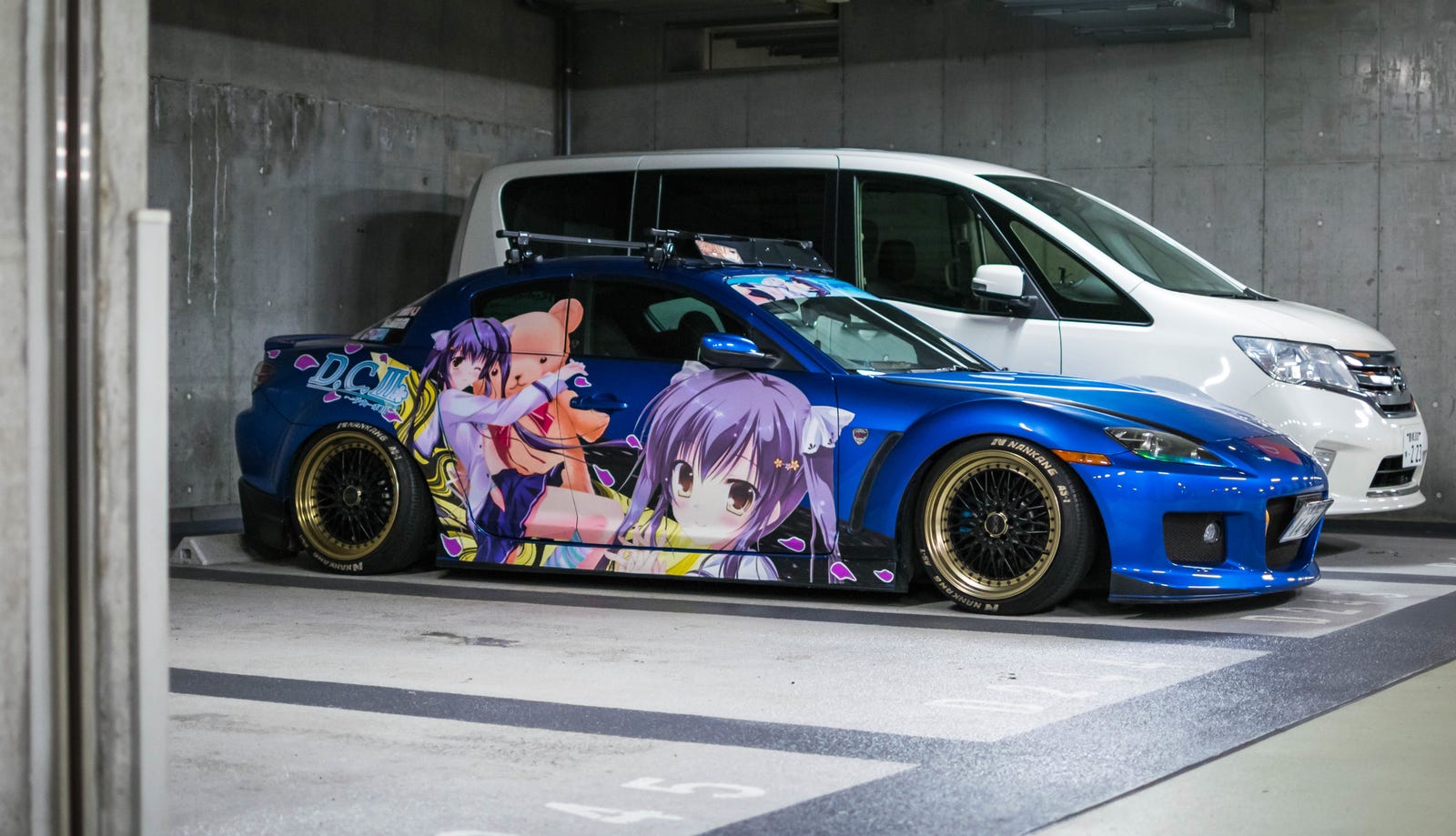 Tokyo Brings Its Weirdest And Wildest Cars Into This Parking Garage