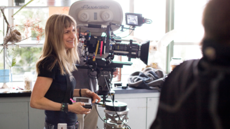 Hardwicke on the set of the original Twilight