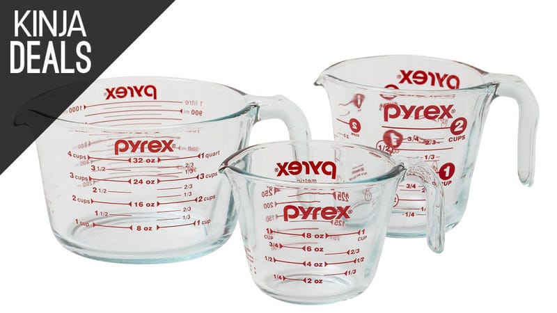 Illustration for article titled These Pyrex Measuring Cups are Better Than Your Measuring Cups