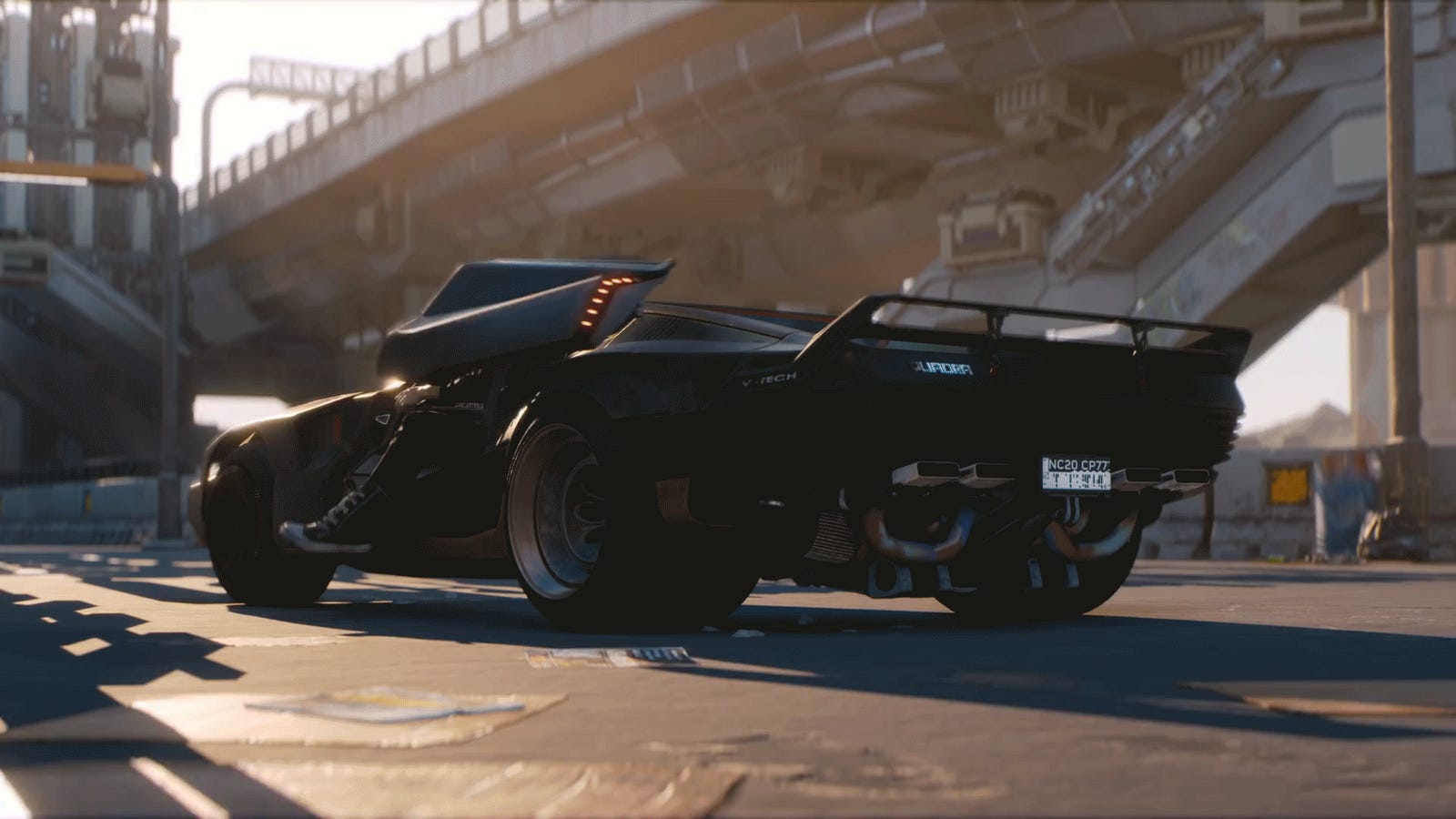 Cyberpunk 2077 Looks Like The Raddest '80s Supercar Future ...