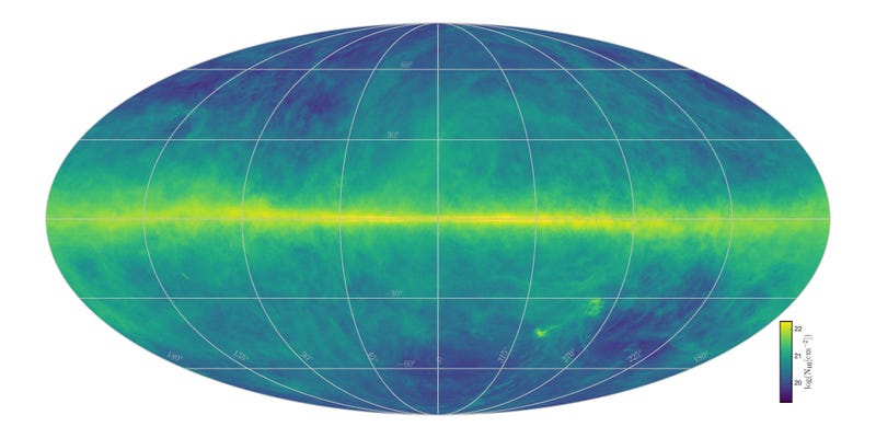 This Is the Most Detailed Hydrogen Map of the Milky Way Ever Created ...