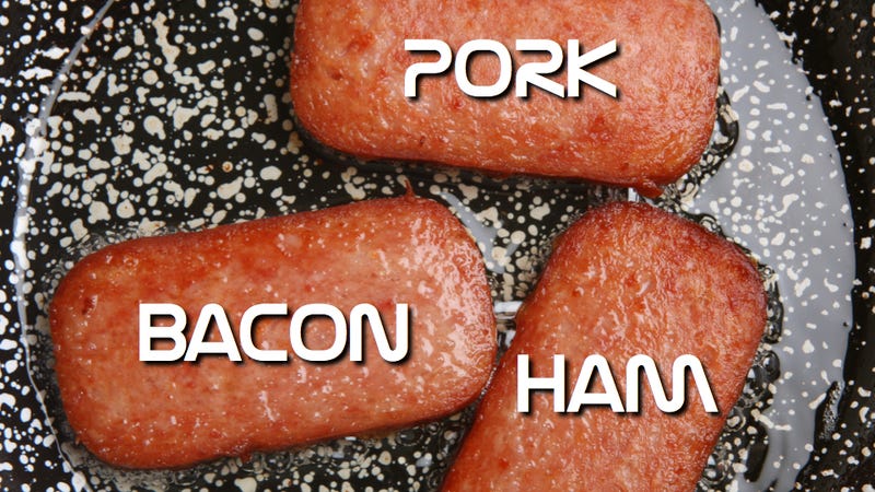 SPAM: Now with three kinds of pig!