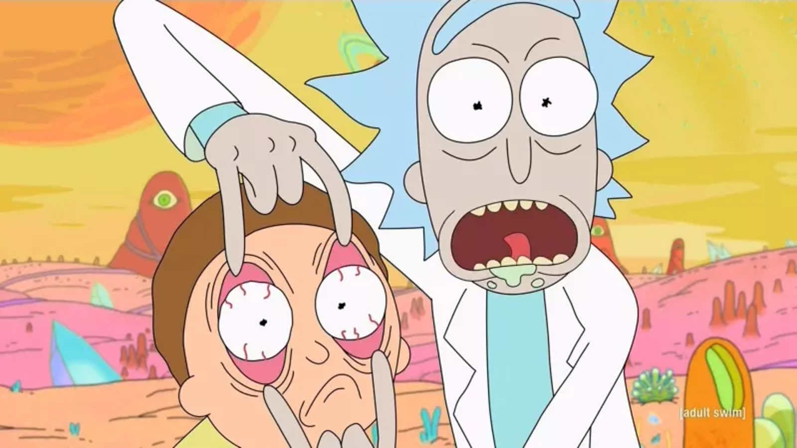 photo of Rick and Morty Makes a Beautiful and Strange Anime in This Fan Video image