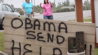 Gulf region residents ask for help (Scott Olson/Getty Images)