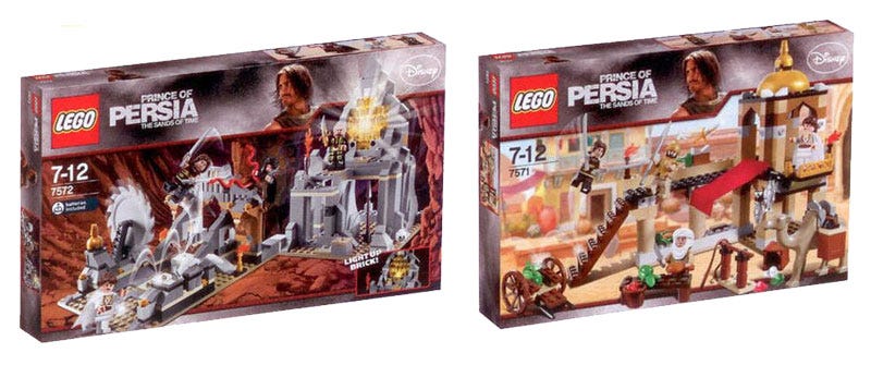 Illustration for article titled Prince of Persia: The Movie: The LEGO Playsets