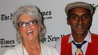 Paula Deen with Marcus Samuelsson (Getty Images)
