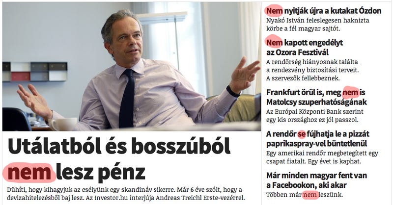 Illustration for article titled Tegnap Nagy FerĂł szerkesztette az OrigĂłt