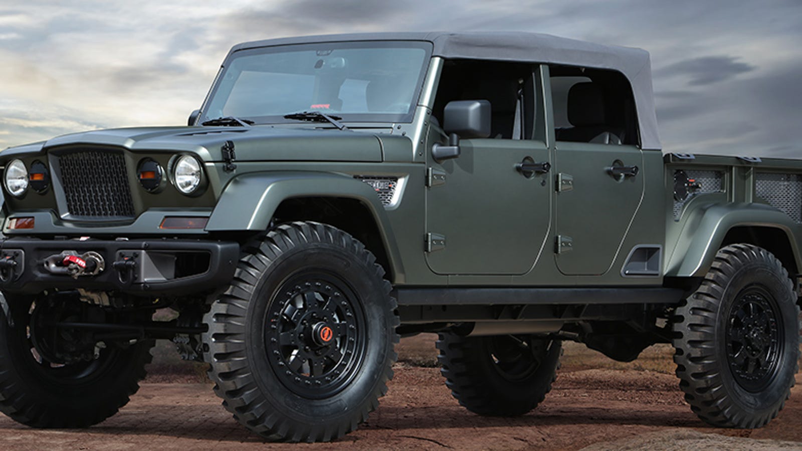 The Jeep Crew Chief Is What Happens When A Wrangler And An ...