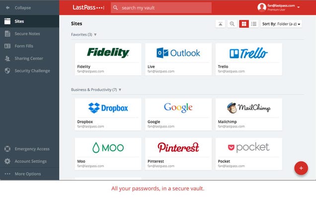 can i password protect lastpass browser extension