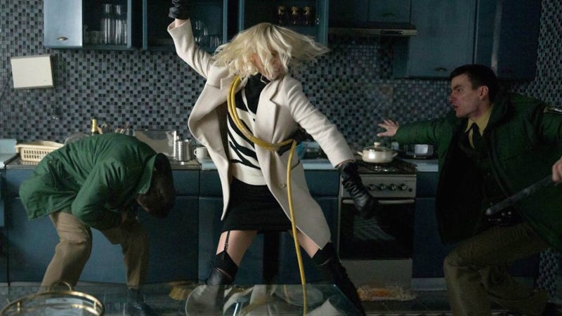 Charlize Theron Delivers an Epic Beatdown in Extended 'Atomic Blonde' Clip