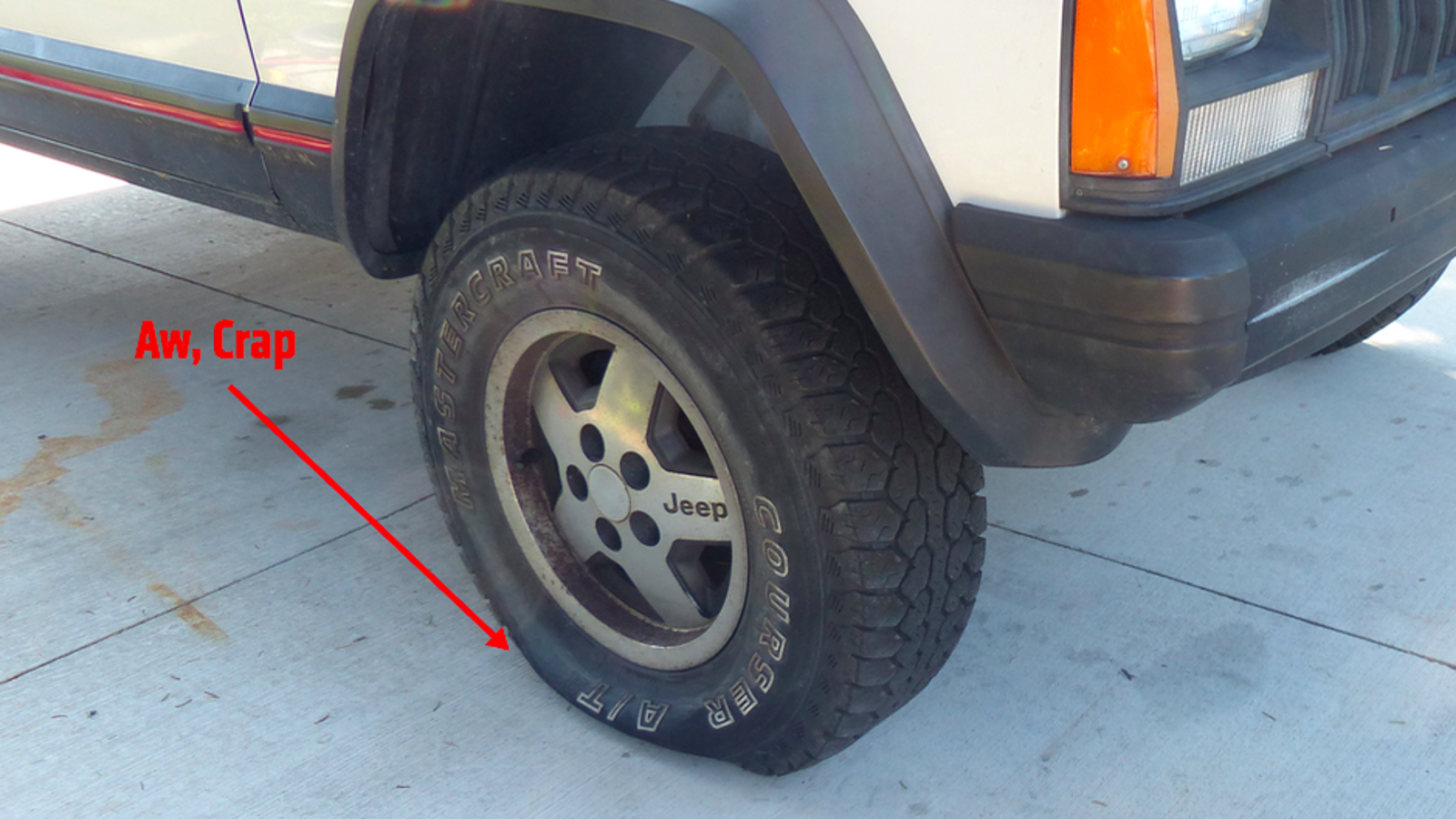 I Just Fixed A Hole In My Tire For Less Than Five Bucks And Five Minutes