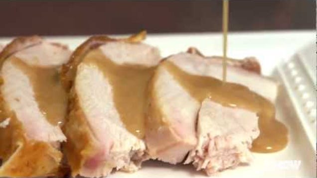 Dip Your Dried Out Turkey in Warm Chicken Stock Before 