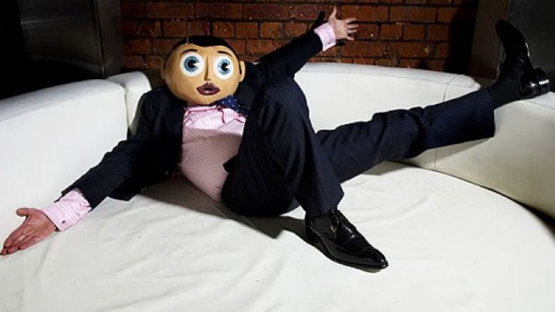 Illustration for article titled R.I.P. cult comic Chris Sievey, a.k.a "Frank Sidebottom"