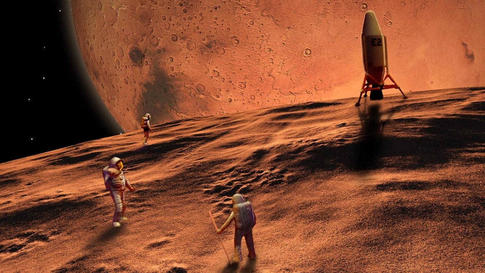 Планета Марс и марсиане