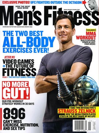 Illustration for article titled Take-Two Chairman Now Men's Fitness Coverboy