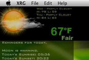 geek tool scripts weather image satellite