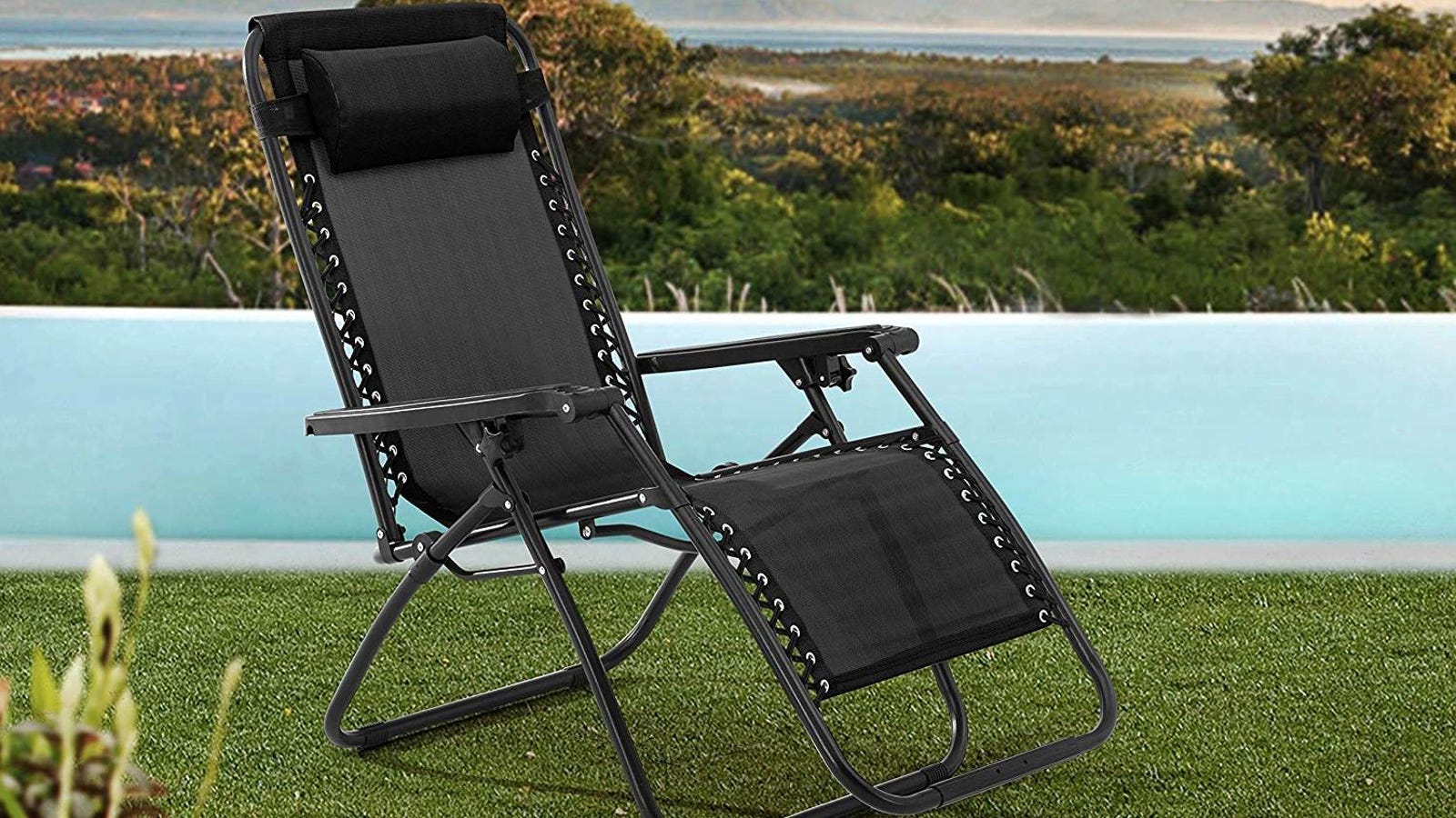 Sit Back, Relax, and Enjoy This Zero Gravity Chair For Just $30