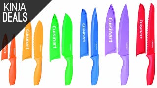 Illustration for article titled This Colorful Knife Set is Sharper Than You'd Expect