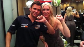 Illustration for article titled Dan Wheldon and wife got matching tattoos night before deadly crash