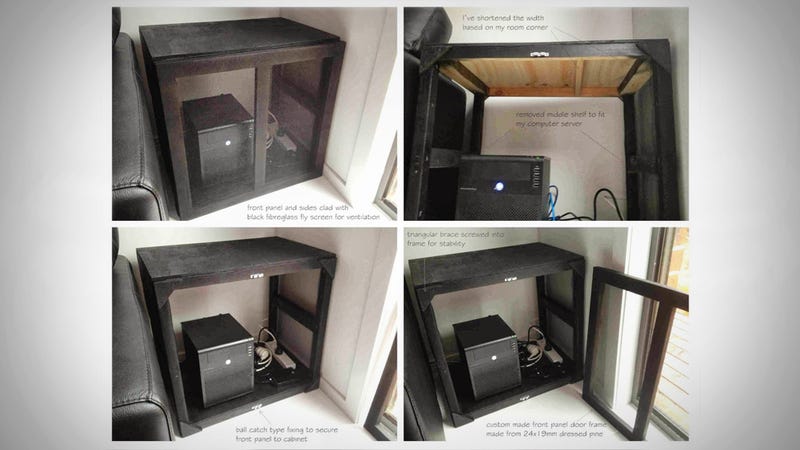 Turn A Set Of Ikea Drawers Into The Perfect Home Server Cabinet