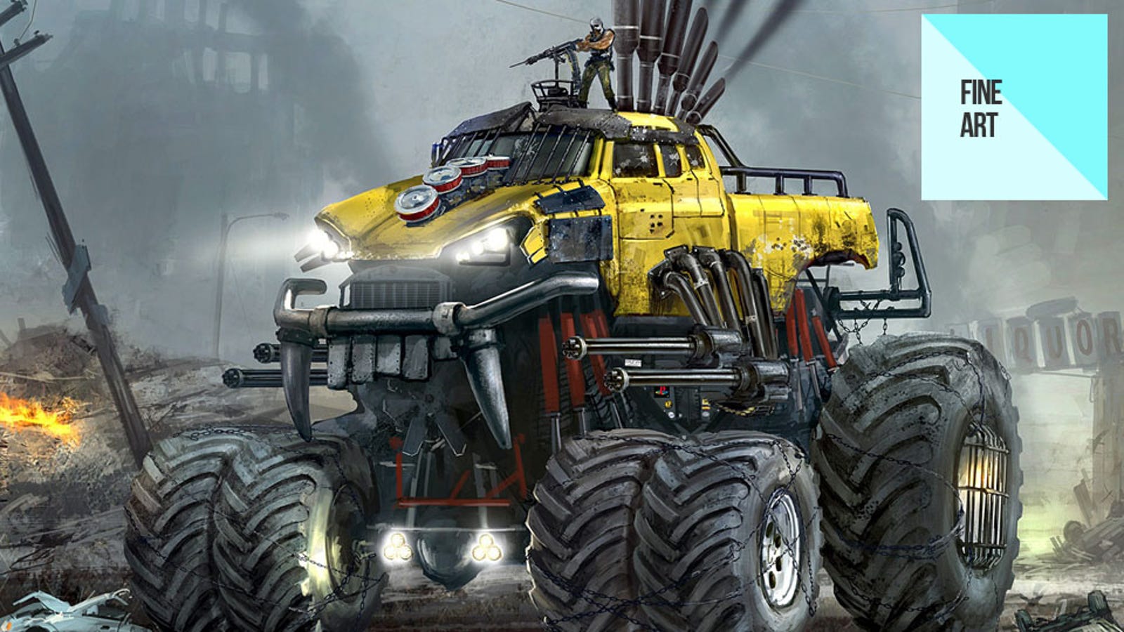 The Sweet Art of the New Twisted Metal Game