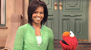 Illustration for article titled Michelle Obama Takes It To The Street