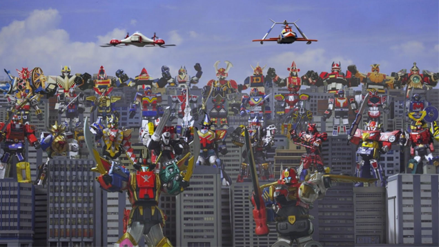 power rangers megaforce robots