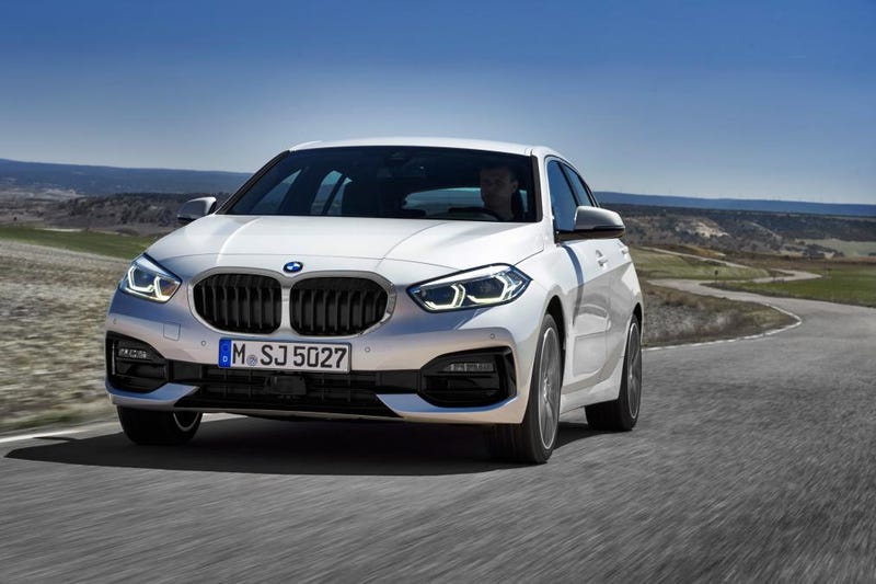 Illustration for article titled Behold the new BMW 1 Series- Front Wheel Drive, with the Nose of a Cocaine Addict