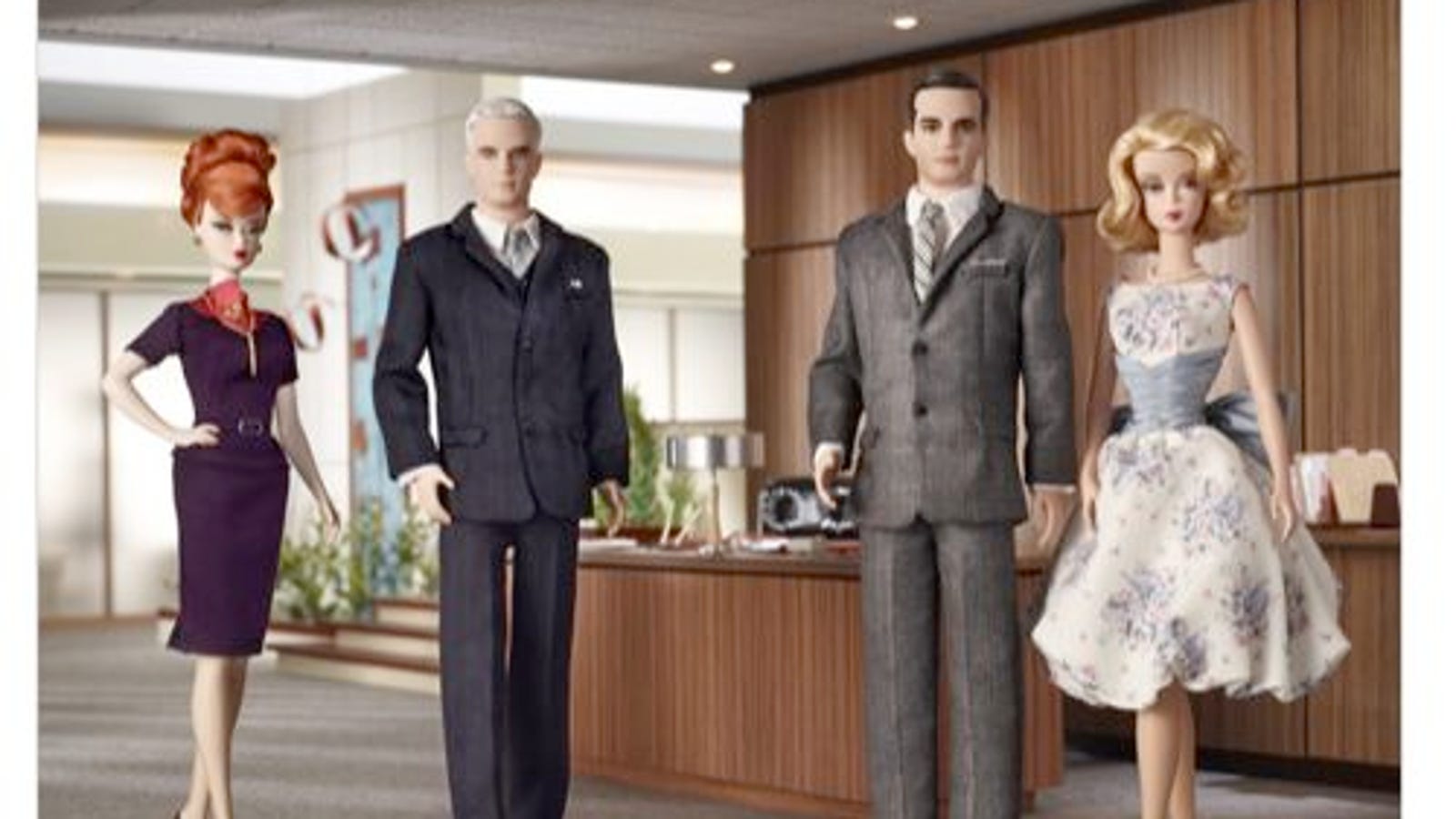 Mad Men Barbie Dolls: Awesome, Absurd