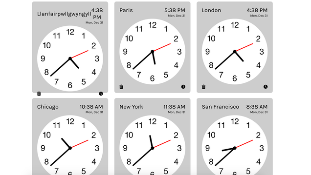 Say 'Happy New Year' to Friends in Different Time Zones