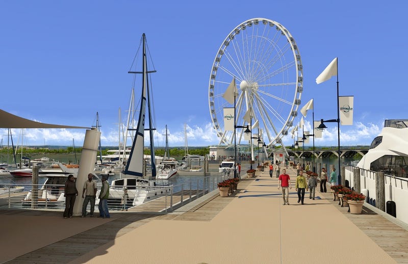 Illustration for article titled Meet the Capital Wheel, DC’s new air-conditioned mega-wheel attraction