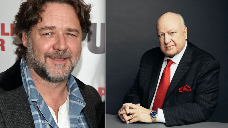 Russell Crowe (Left), Roger Ailes (Right)