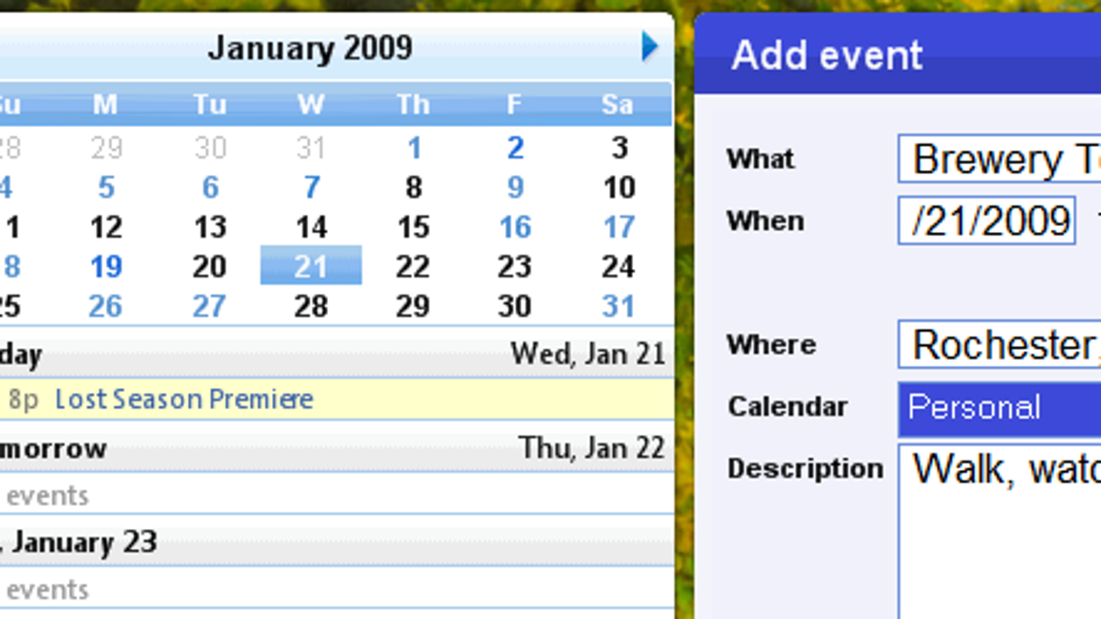 is there a desktop app for google calendar on mac